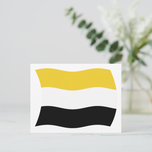 Garifuna Flag Postkarte (Stehend Vorderseite)