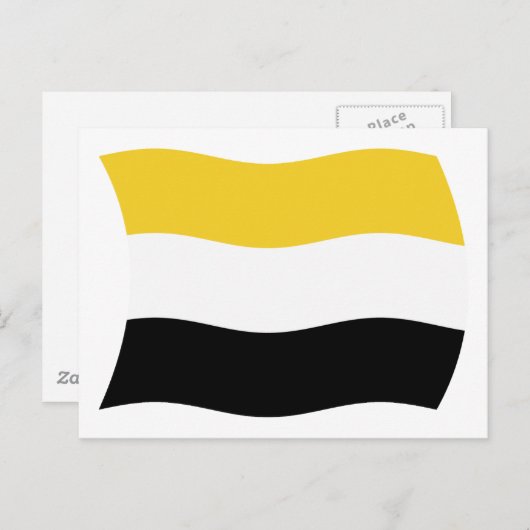 Garifuna Flag Postkarte (Vorne/Hinten)