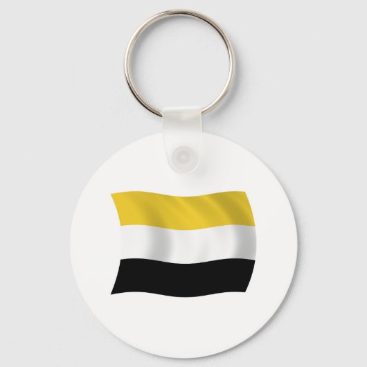 Garifuna Flag Schlüsselanhänger (Vorderseite)