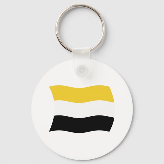 Garifuna Flag Schlüsselanhänger (Vorderseite)