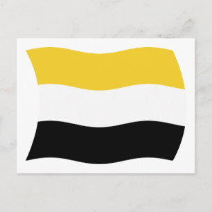 Garifuna-Flagge Postkarte