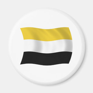 Garifuna-Flaggenmagnet Magnet