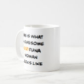 Garifuna-Frau, großartig Kaffeetasse (Vorderseite Links)