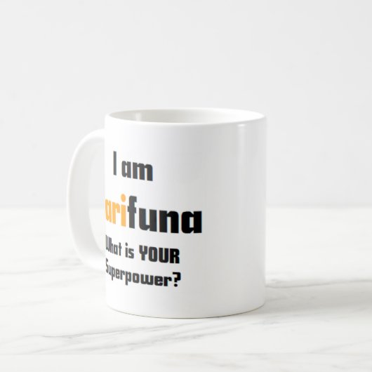 Garifuna Kaffee Tasse (Vorderseite Links)