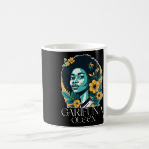 Garifuna-Königin Design für Honduras Karibik Afro  Kaffeetasse