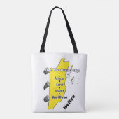 Garifuna kulturelle Tasche (Rückseite)