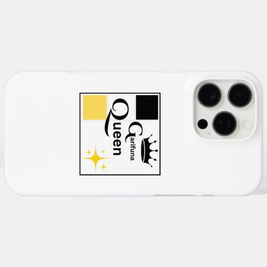 Garifuna Queen Iphone Case (Rückseite (Horizontal))