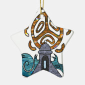 Garita Del Diablo y Solenoid Taino Keramik Ornament (Links)