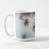 Garland für getrockneten Hopfen im Schneegebiet Kaffeetasse (Links)