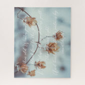 Garland für getrockneten Hopfen im Schneegebiet Puzzle (Vertikal)