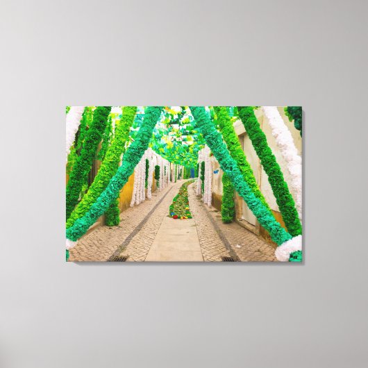 Garland Kirche Santa Maria delle Grazie Leinwanddruck (Vorderseite)