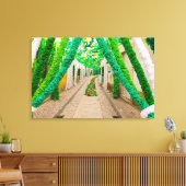 Garland Kirche Santa Maria delle Grazie Leinwanddruck (Insitu (Wohnzimmer))