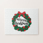 Garland Merry Christmas Puzzle (Horizontal)