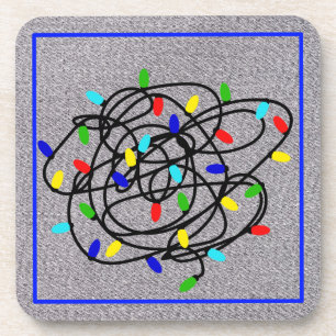 Garland Weihnachtsbeleuchtung-87878 Getränkeuntersetzer