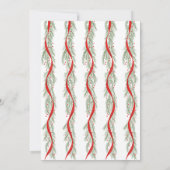 Garland with a bow karte (Rückseite)