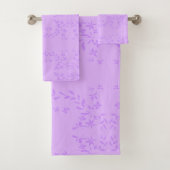 Garlands Lilac Badhandtuch Set (Insitu)