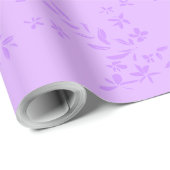 Garlands Lilac Geschenkpapier (Rolleneckpunkt)