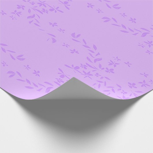 Garlands Lilac Geschenkpapier (Ecke)