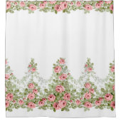 Garlands von Elegant Viktorianische Rose Duschvorhang (Vorderseite)