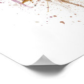 Garlic Bulb Vegetable Poster (Ecke)