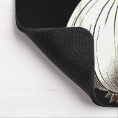 Garlic Lazy Easy Funny Matching Halloween Costume Mousepad (Ecke)