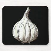 Garlic Lazy Easy Funny Matching Halloween Costume Mousepad (Vorne)