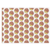 Garlic Shrimps Ananas Hawaiian Island Food Luau Tischdecke (Vorderseite (Horizontal))