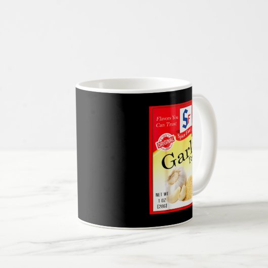 Garlic Wder Sce Group Costume Family Matching Hall Kaffeetasse (VorderseiteRechts)