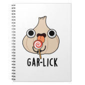 Garlick Funny Garlic Herb Pub Notizblock (Vorderseite)