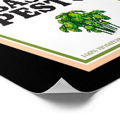 Garlicky Basil Pesto Konditionierung Kostüm Party Poster (Ecke)