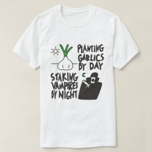 Garlicpflanzung, Vampire T-Shirt