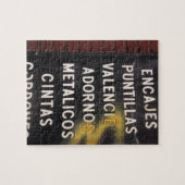 Garment District Graffiti Fotografie New York City Puzzle (Horizontal)