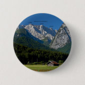 Garmisch - das Zugspitze und das Alpspitze Button (Vorderseite)