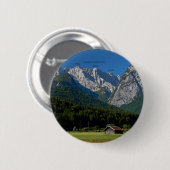 Garmisch - das Zugspitze und das Alpspitze Button (Vorne & Hinten)