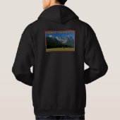 Garmisch - das Zugspitze und das Alpspitze Hoodie (Rückseite)
