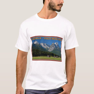 Garmisch - das Zugspitze und das Alpspitze T-Shirt