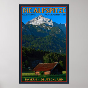 Garmisch - Die Alpspitze Poster