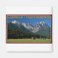 Garmisch - Die Zugspitze und die Alpspitze