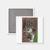 Garmisch - Höllentalklamm Magnet (Vorderseite/Rückseite)