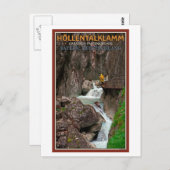 Garmisch - Höllentalklamm Postkarte (Vorne/Hinten)