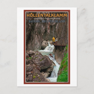 Garmisch - Höllentalklamm Postkarte