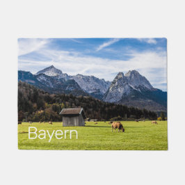 Garmisch Partenkirchen Alpen Bayern Deutschland Fußmatte