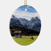 Garmisch Partenkirchen Alpen Bayern Deutschland Keramik Ornament (Rechts)