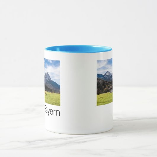 Garmisch Partenkirchen Alpen Bayern Deutschland Tasse (Zentrum)