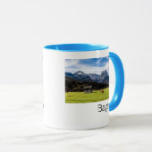 Garmisch Partenkirchen Alpen Bayern Deutschland Tasse (VorderseiteRechts)