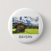 Garmisch Partenkirchen Bavaria Alps Panorama Button (Vorderseite)