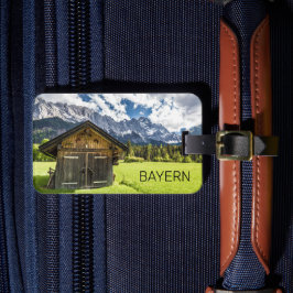 Garmisch Partenkirchen Bavaria Alps Panorama Gepäckanhänger