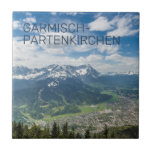 Garmisch-Partenkirchen Bavaria Alps Panorama Gesch Fliese<br><div class="desc">Garmisch Partenkirchen Bayern Alpendesign. Garmisch Partenkirchen in Deutschland Souvenir für Bayern und Skiurlaub in den Alpen. Garmisch Partenkirchen mit Zugspitze und Alpspitz-Bergsouvenir. Für Rucksacktouristen und Bayerische Bergurlauber. Garmisch Partenkirchen in Deutschland mit Bergen Alpspitze Design Souvenir. Ideal für Skiurlaube an den Zugspitze- und Bayerischen Alpenferien. Design für Ausflüge nach Garmisch Partenkirchen....</div>