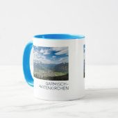 Garmisch-Partenkirchen Bavaria Alps Panorama Gesch Tasse (Vorderseite Links)