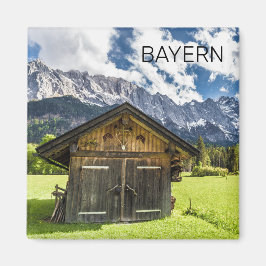 Garmisch Partenkirchen Bavaria Alps Panorama Magnet